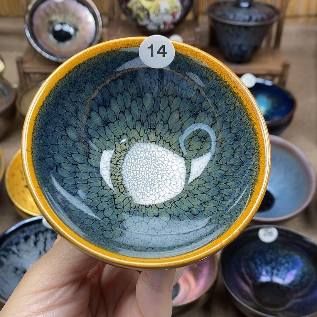 茶盏鹧鸪建盏主人杯