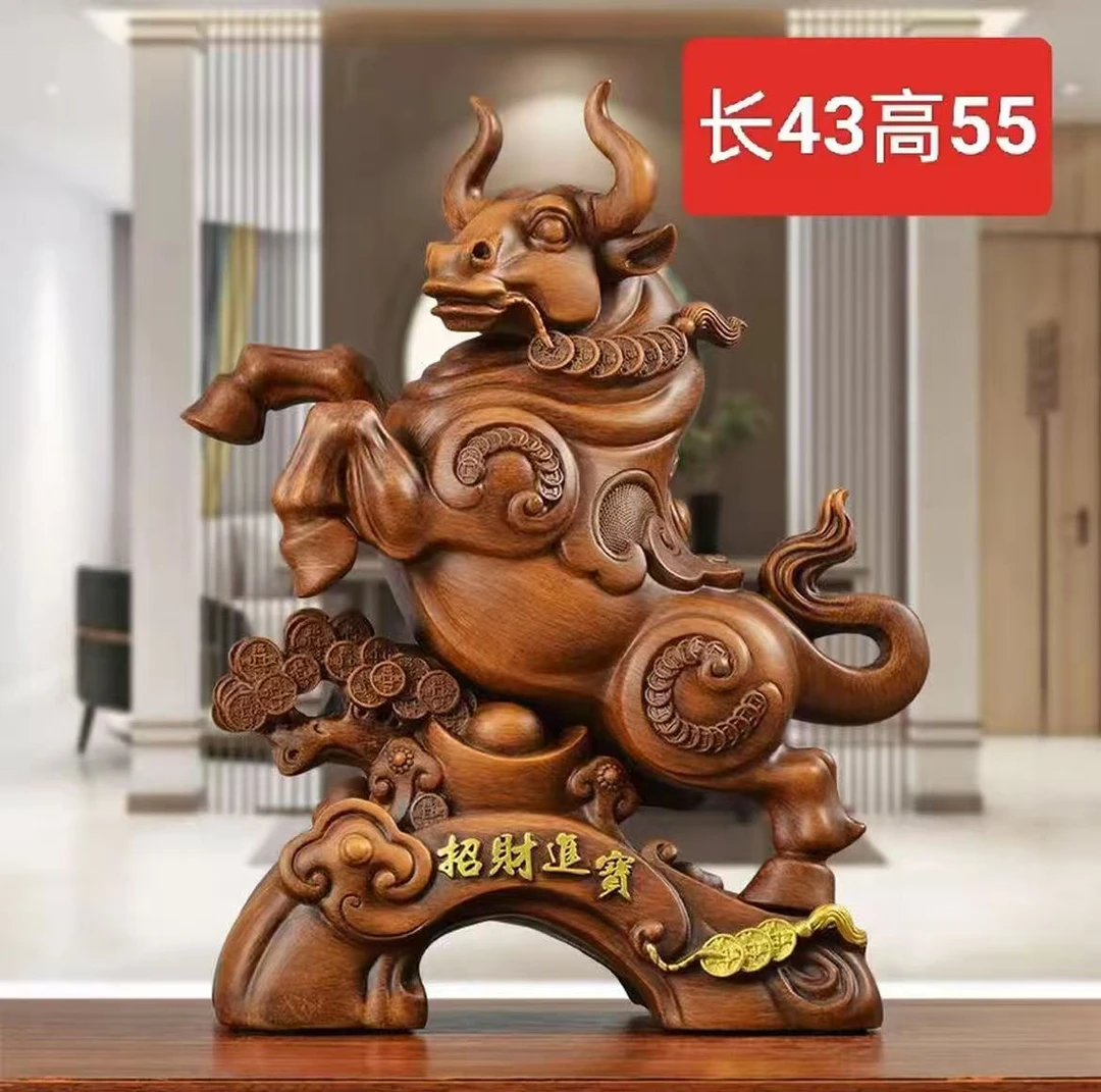 财势如虹大牛家居工艺品摆件