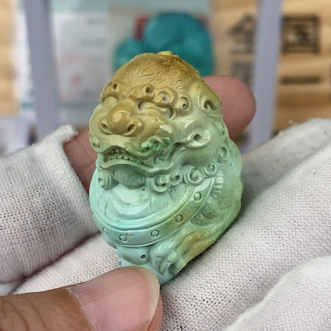 未镶嵌绿松石珠宝奇石
