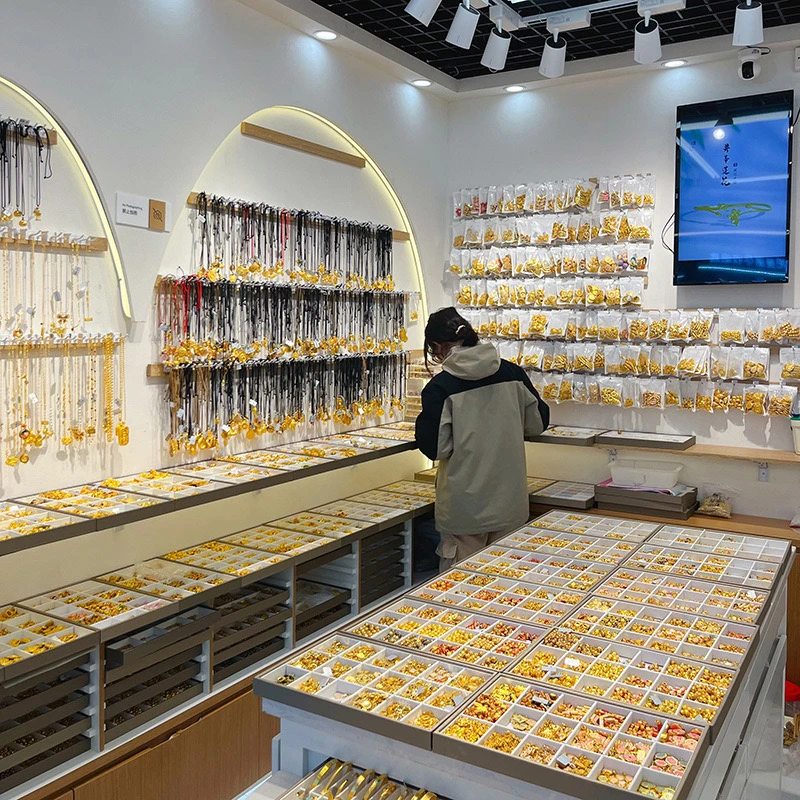 居小主 黄铜手链 高保色耳钉白色项链手工编绳多样性发货时尚