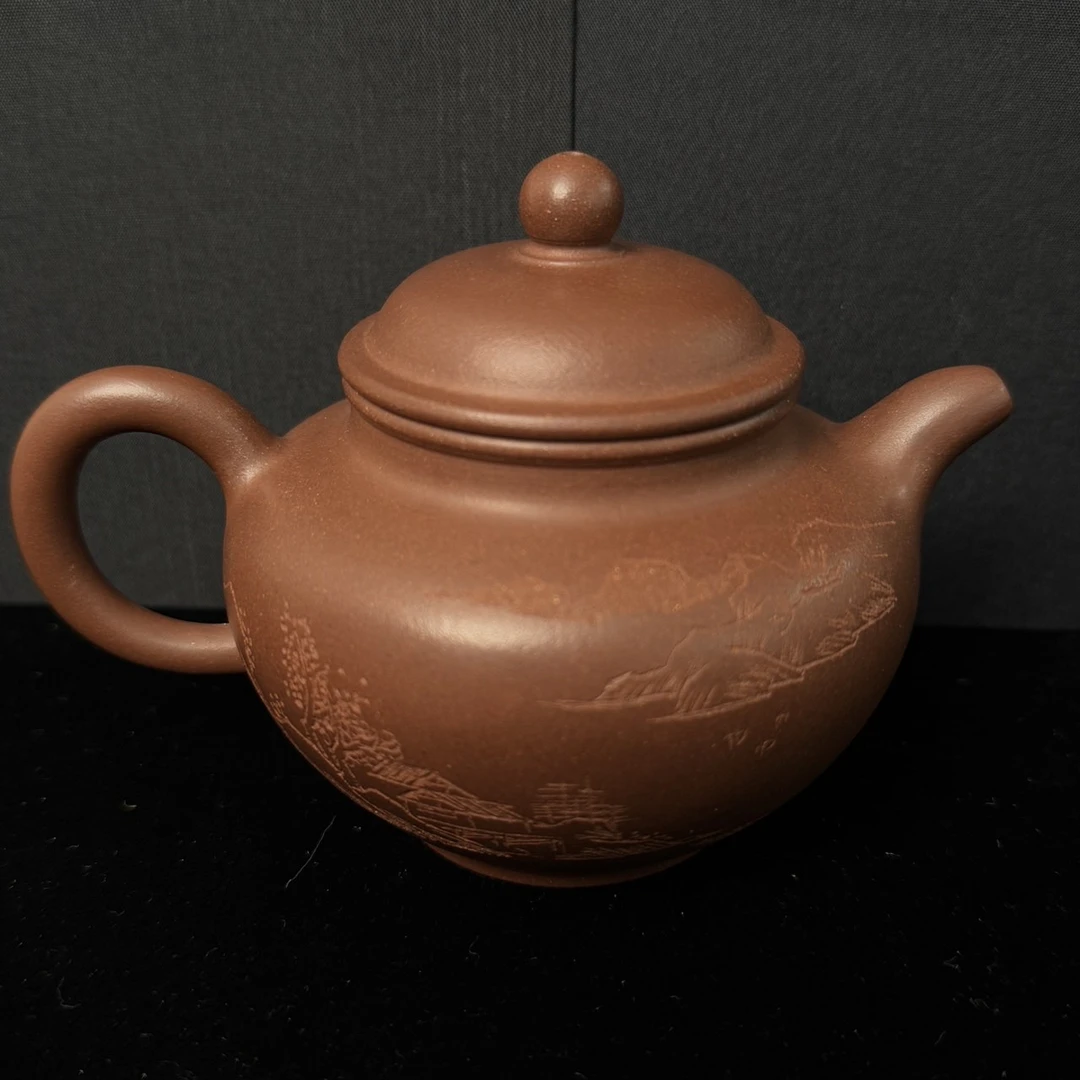 宜兴手工紫砂陶 茶壶GS3464-10