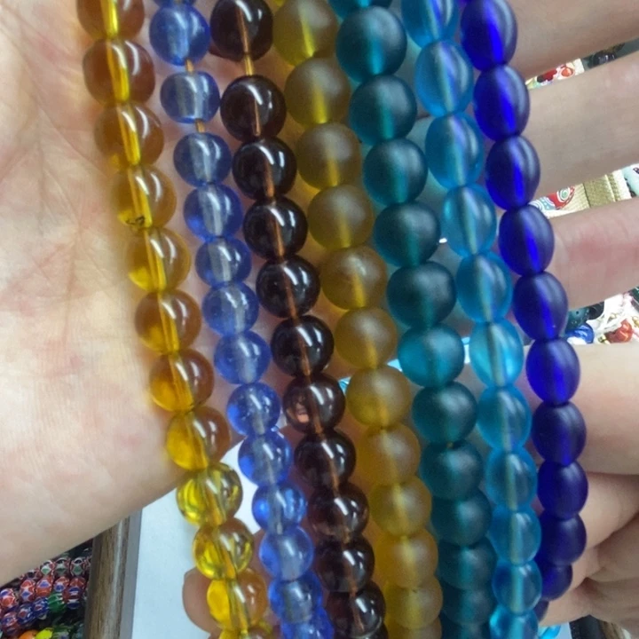 琉璃颈饰光柱 卡10枣珠卡8