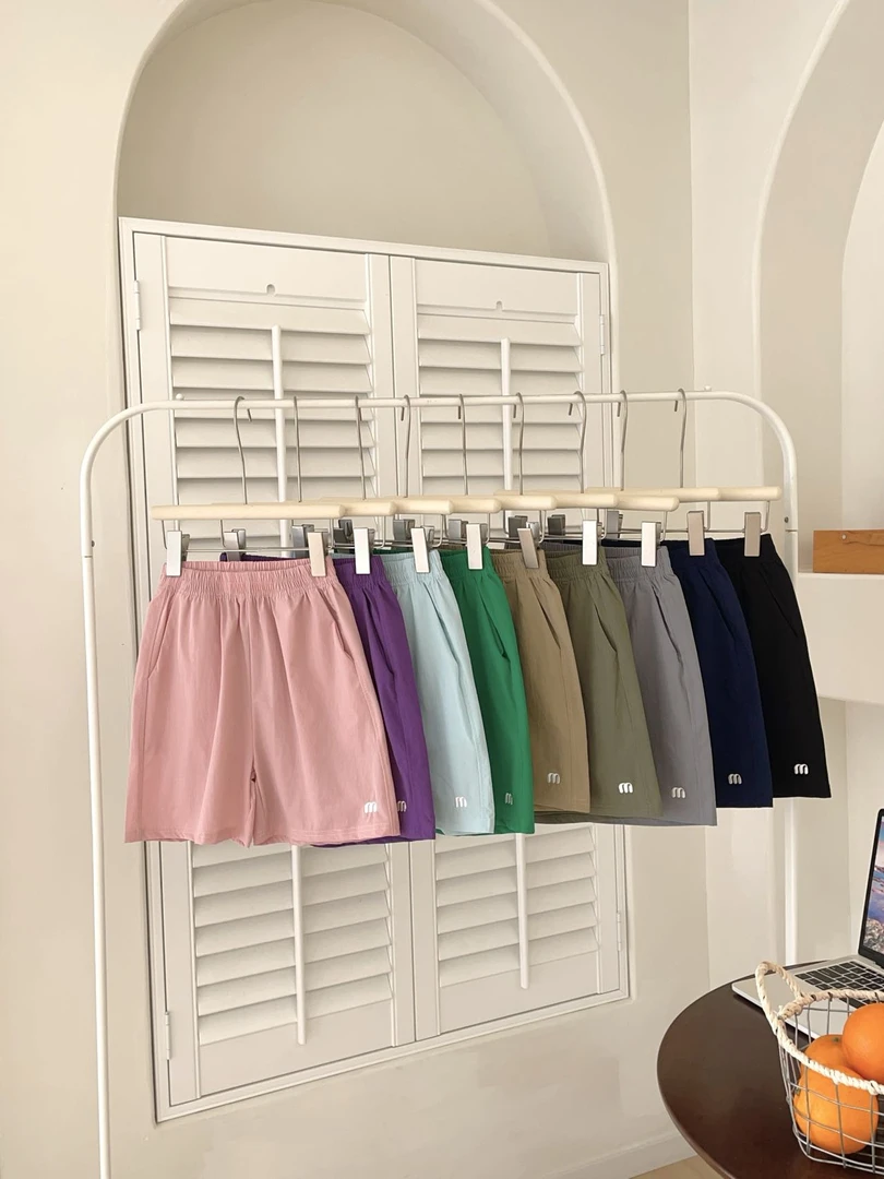 棉小九 儿童速干运动短裤