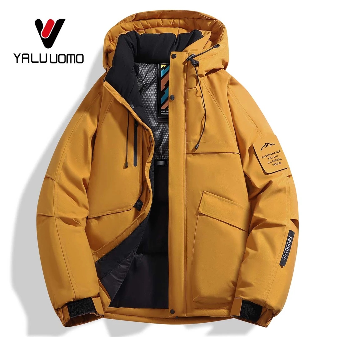 雅鹿男装女装潮流防风外套保暖运动男士时尚秋冬休闲情侣棉服