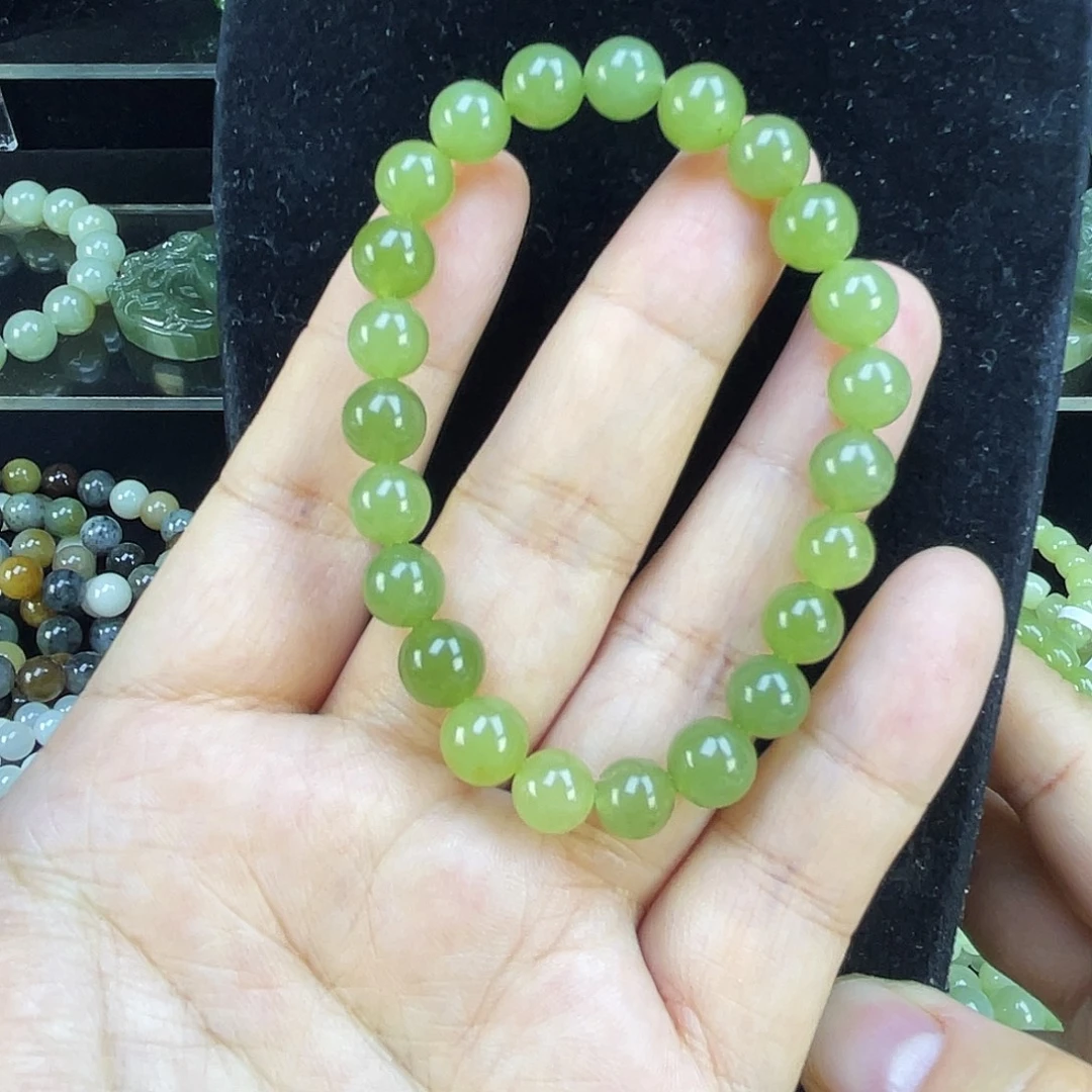 和田玉未镶嵌手链30