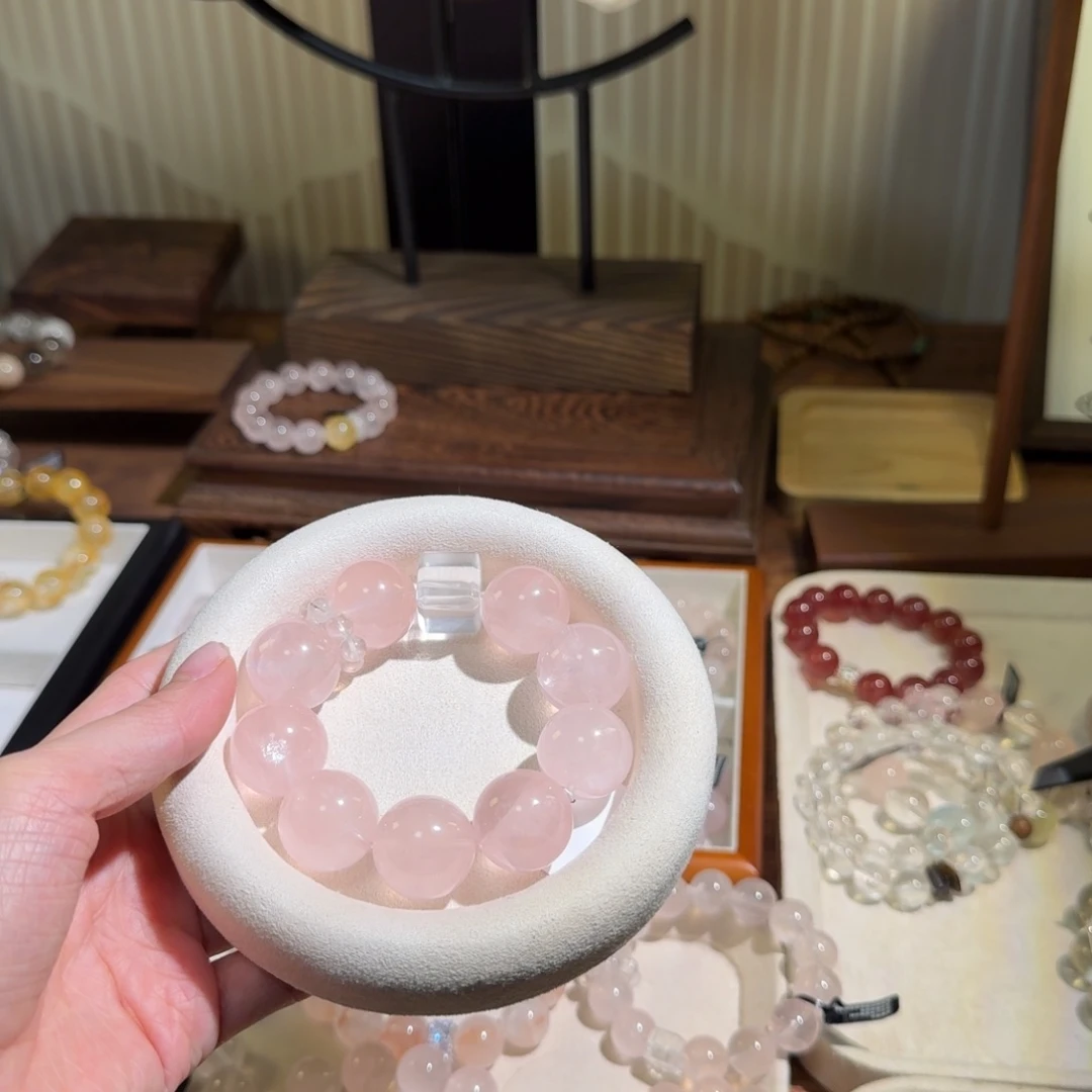 ****未镶嵌手链水晶粉水