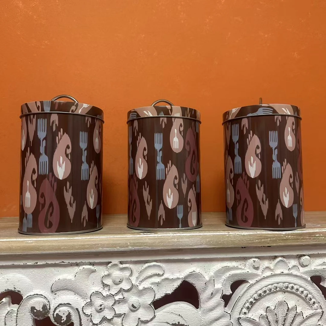 【简爱好物】简约大容量带盖茶盐罐礼盒装