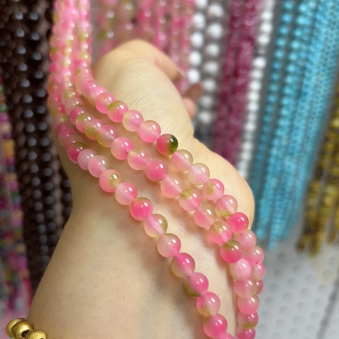 未镶嵌桃花波斯玉6m玛瑙/玉髓