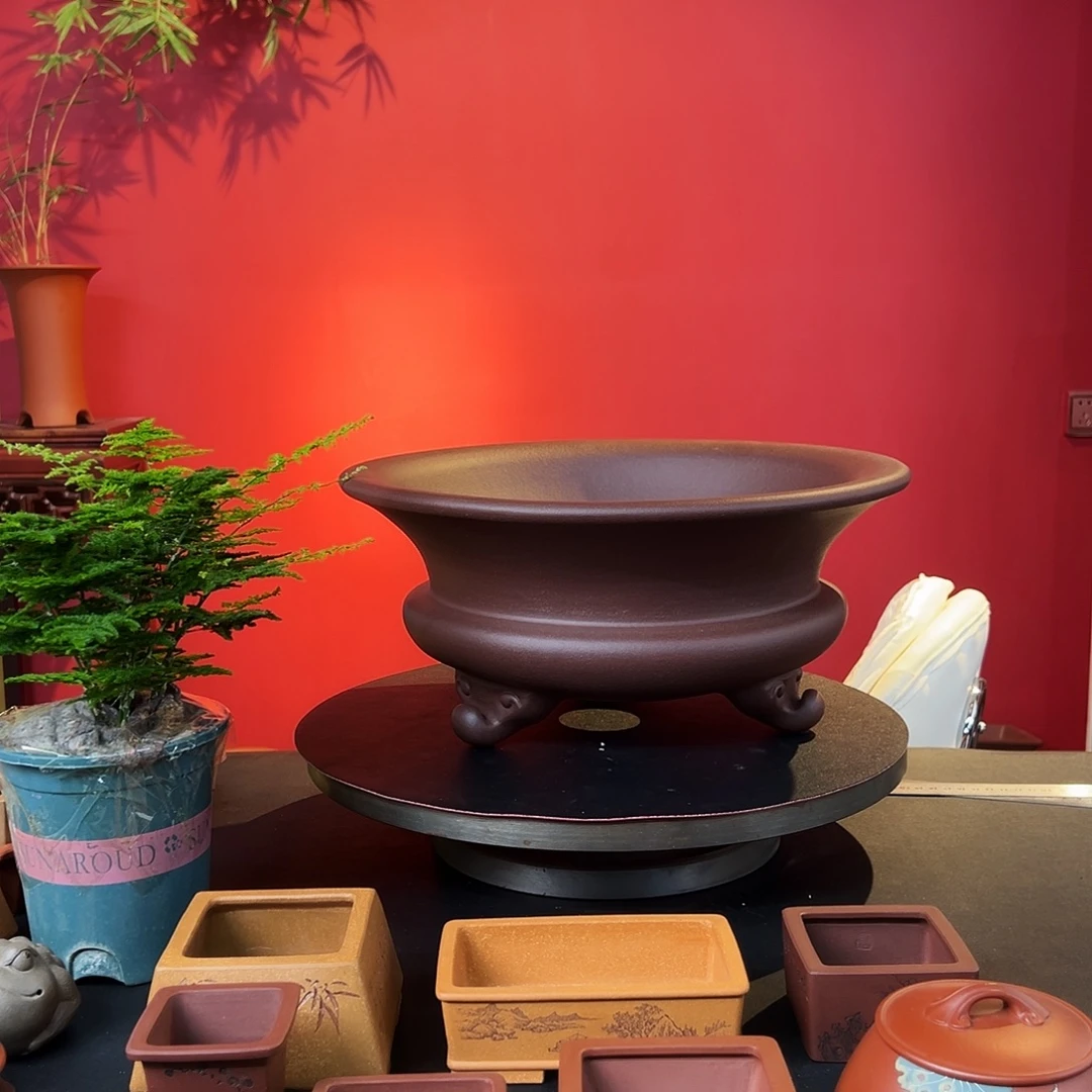 善***己紫砂花盆紫砂花盆