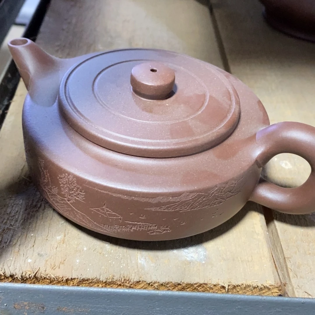 紫砂茶壶冰****冰原矿手工205