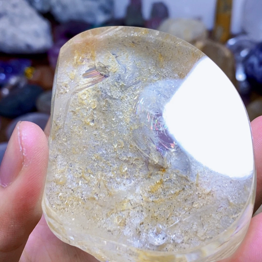 珠宝半成品水晶未镶嵌