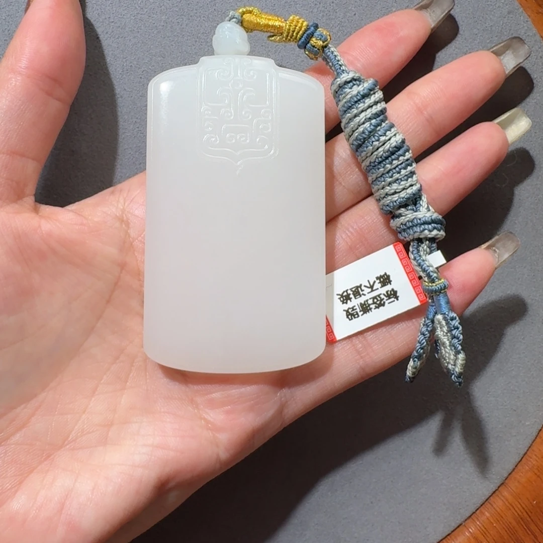 三***哥和田玉未镶嵌颈饰0037