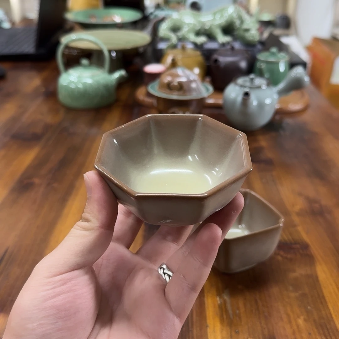 小仲龙泉青瓷茶具0414
