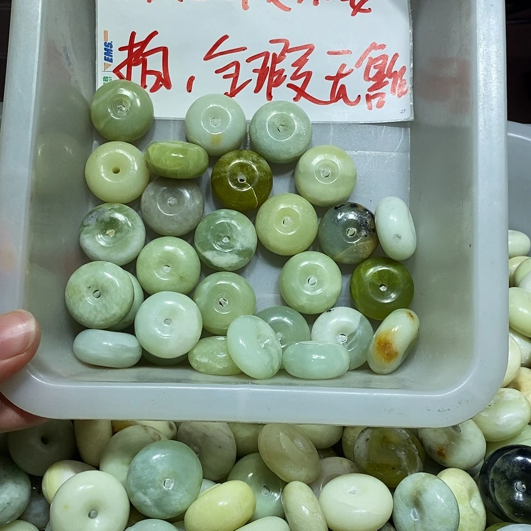 未镶嵌蛇纹石玉车挂96