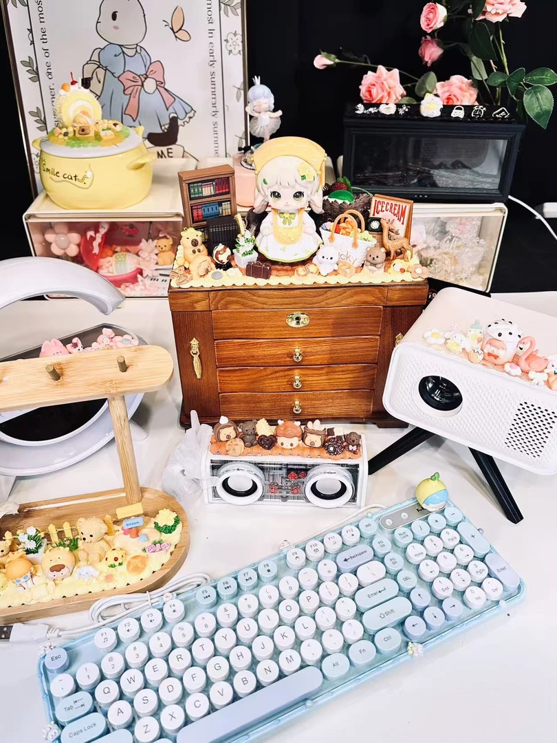 正版萌粒奶油胶手工diy创意礼品