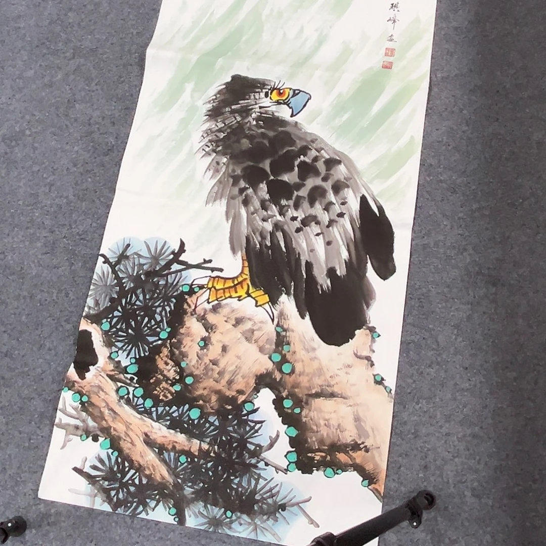 国画精品手绘作品