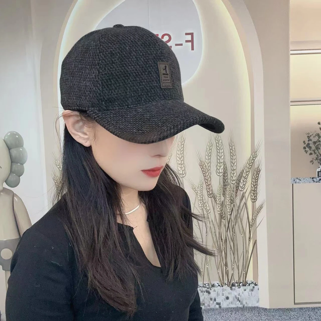 中老年男女帽子冬季护耳鸭舌帽老年人冬季保暖棒球帽冬天爸爸爷爷