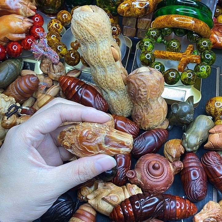 琥珀木琥珀木文玩手串