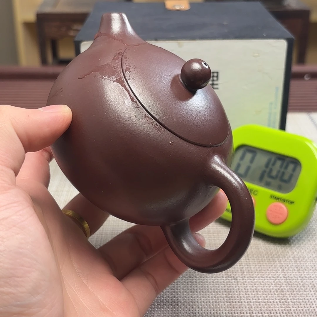 紫砂茶壶微瑕处理