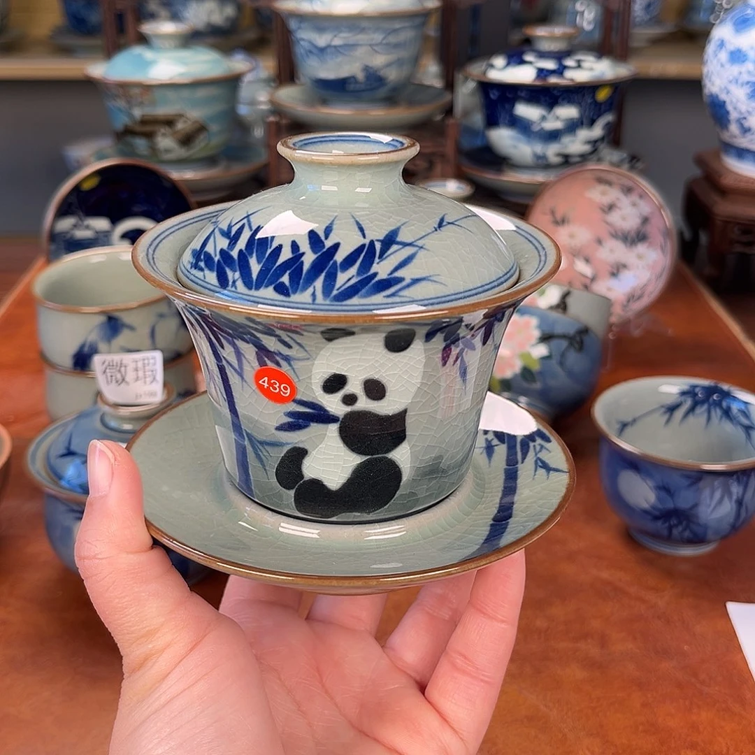 杯盖碗景德镇陶瓷