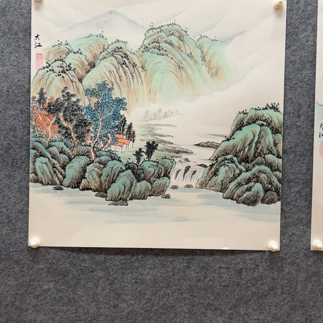 国画50卡纸作品哈哈哈