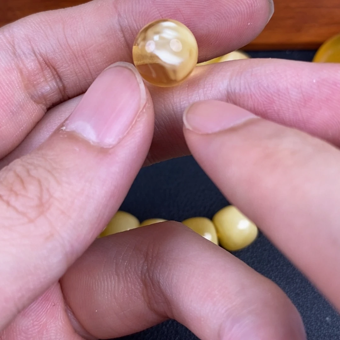 琥珀未镶嵌裸石微瑕12
