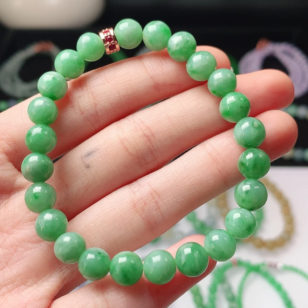 翡翠未镶嵌手链翡翠