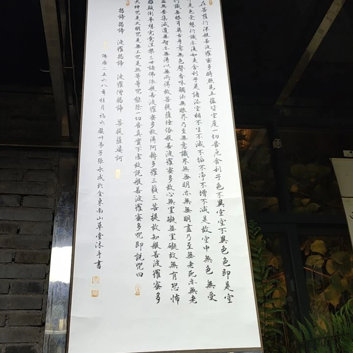 《张亦秋书法作品心经》