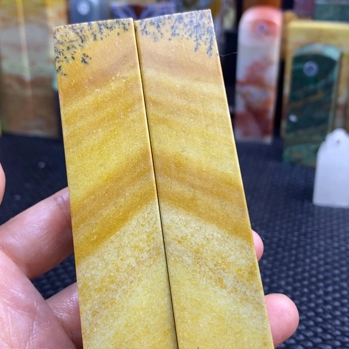 广东石小*湾青田石印章石