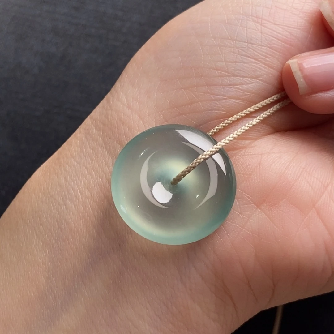 翡翠未镶嵌颈饰22.2-5.8