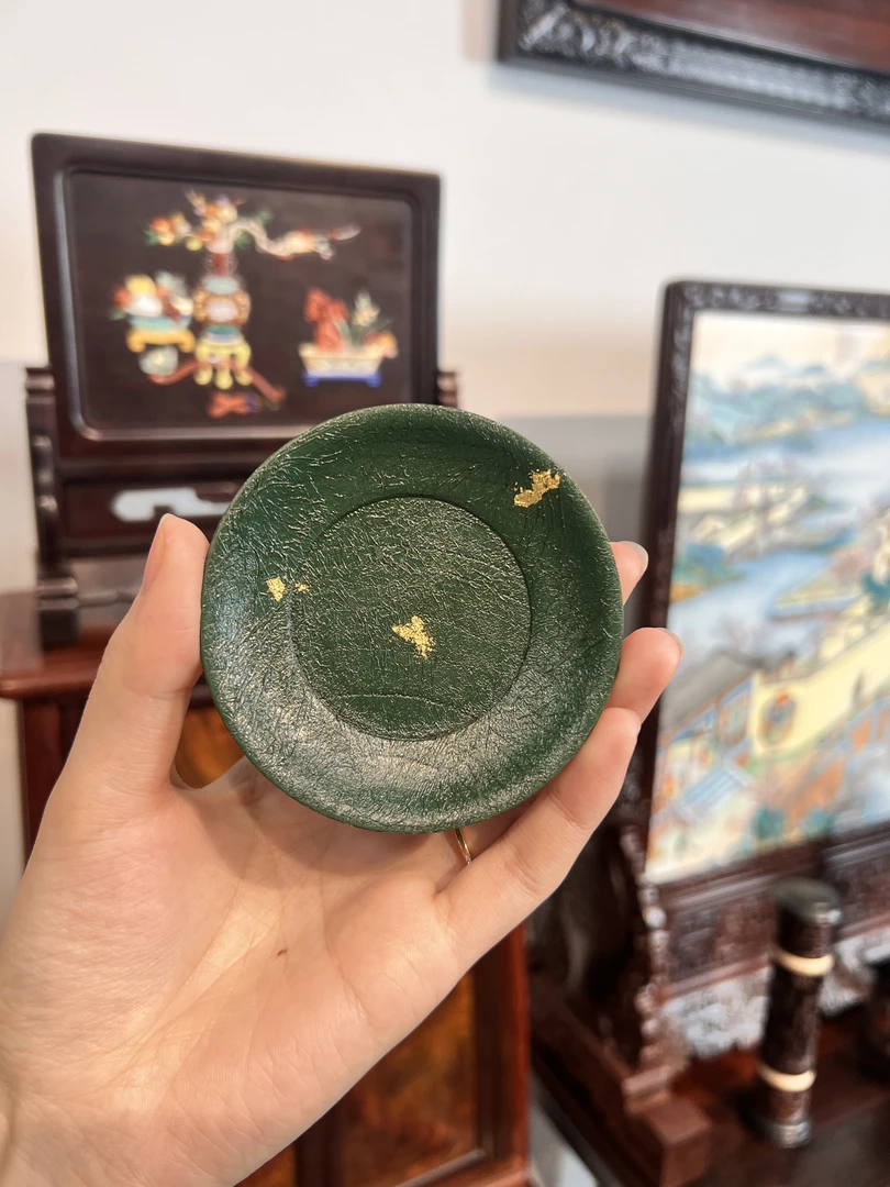 奢侈品中国非遗黄杨木大漆工艺茶杯垫高端红木茶室