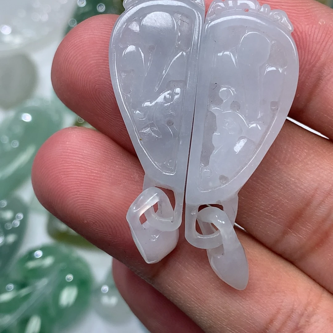 未镶嵌定制翡翠吊坠