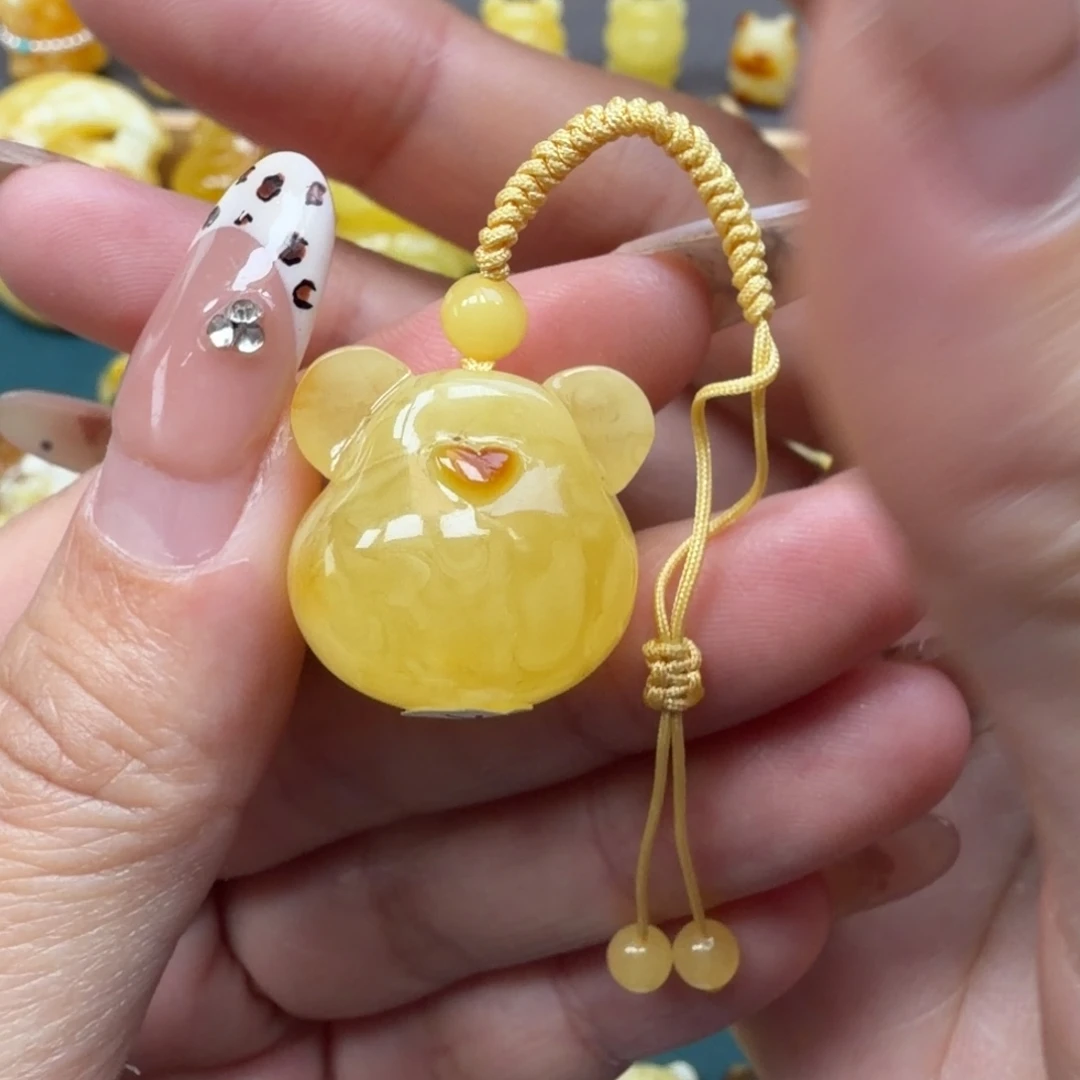 琥珀未镶嵌裸石蜜蜡