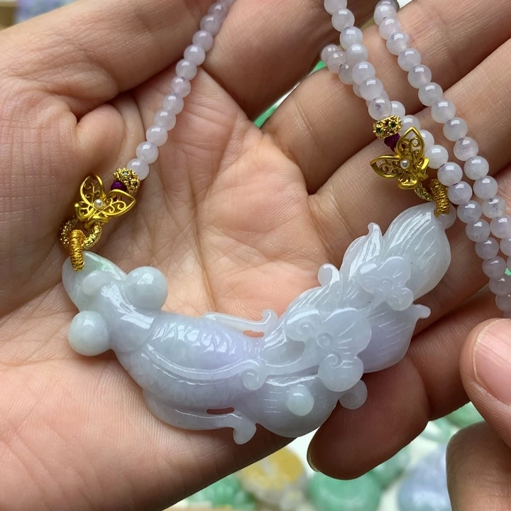 颈饰未镶嵌翡翠翡翠