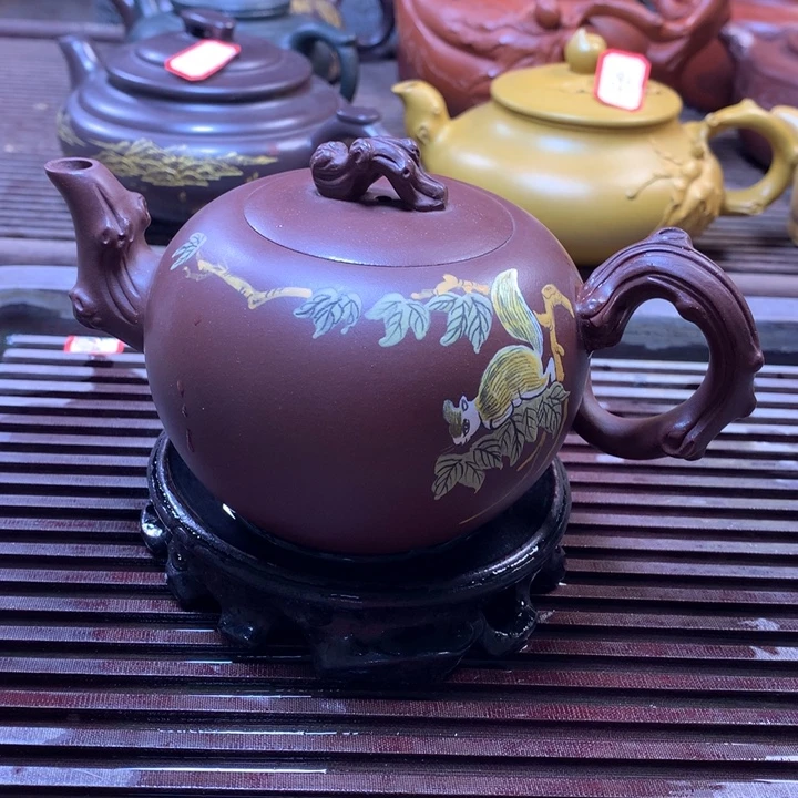 紫砂茶壶原矿手工57