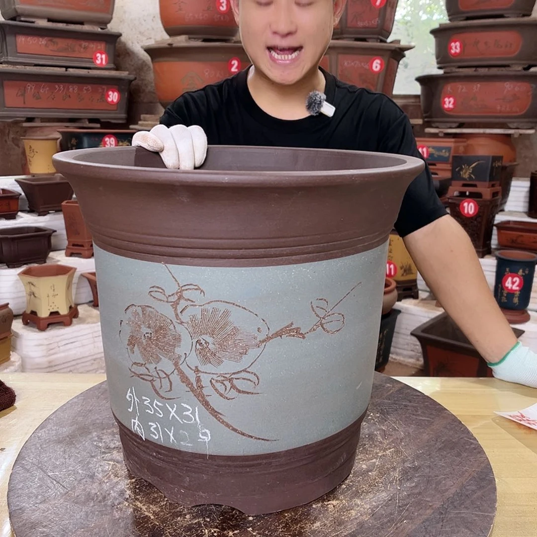 紫砂花盆工厂直发