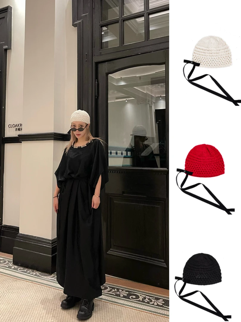 【ETHOR】25春夏ERSS25-001CA/002CA/003CA 设计师Arakawa针织帽