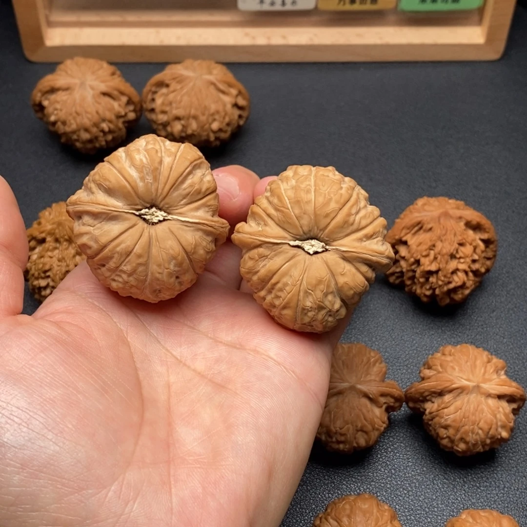 文玩核桃把件45南瓜敦