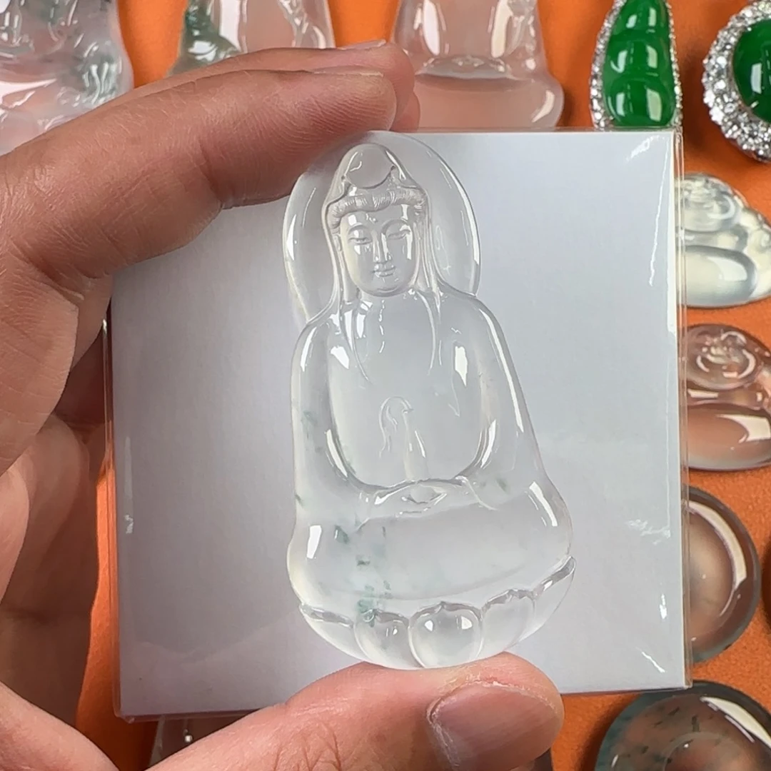 定制翡翠未镶嵌木****8天然