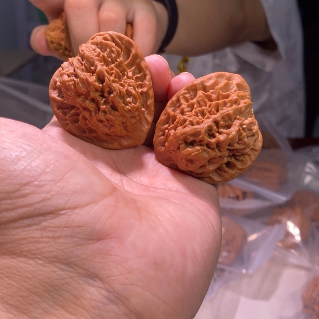 文玩核桃把件罗汉头全品45尺003