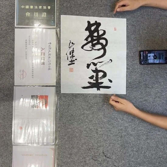 书法孙老师书法作品斗方