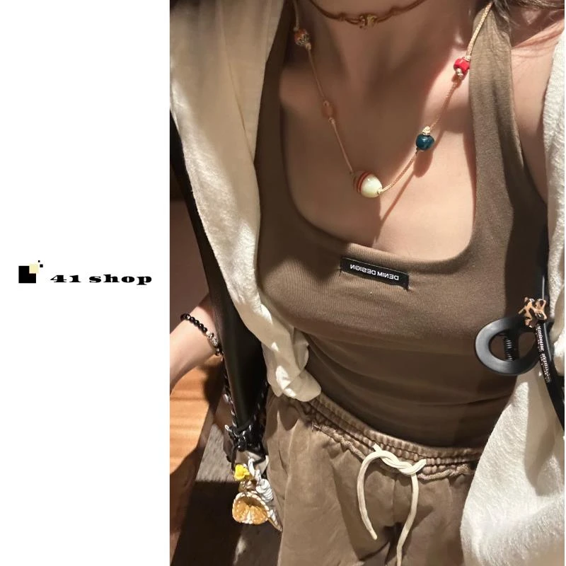 非金属布艺项链 A208尼泊尔手工手作项链彩珠编织项链复古小众