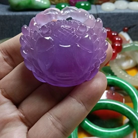 清***q未镶嵌挂件翡翠翡翠