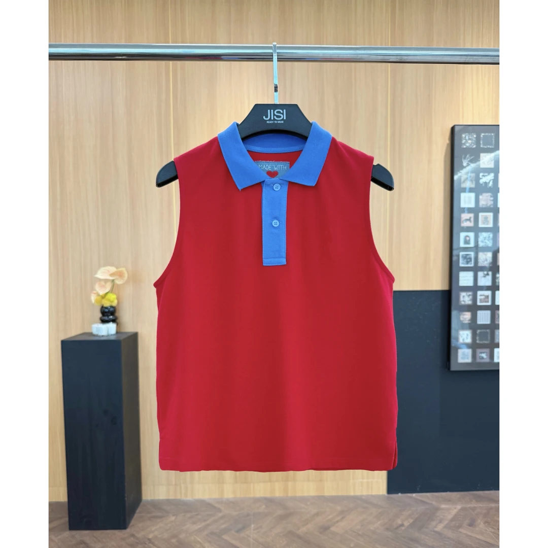 JISI R+东京限定拼色polo上衣-TX25105