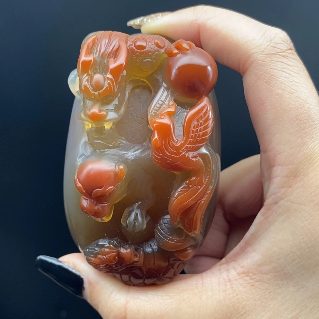 玛瑙/玉髓吊坠(不含链)未镶嵌.**.