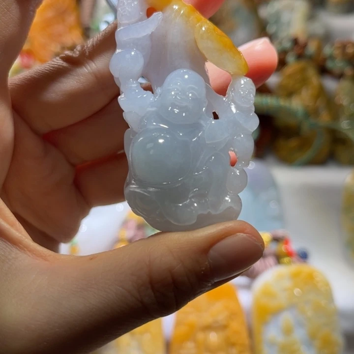 方***云吊坠(不含链)未镶嵌翡翠