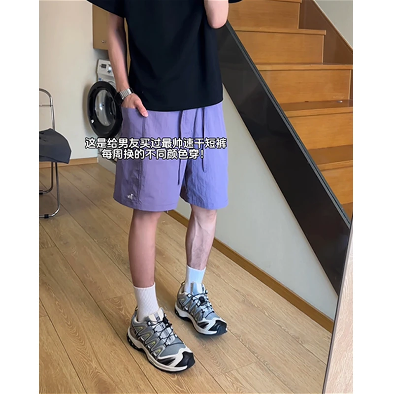 夏季薄款户外机能速干运动伞兵短裤男女潮牌街头宽松百搭五分裤子