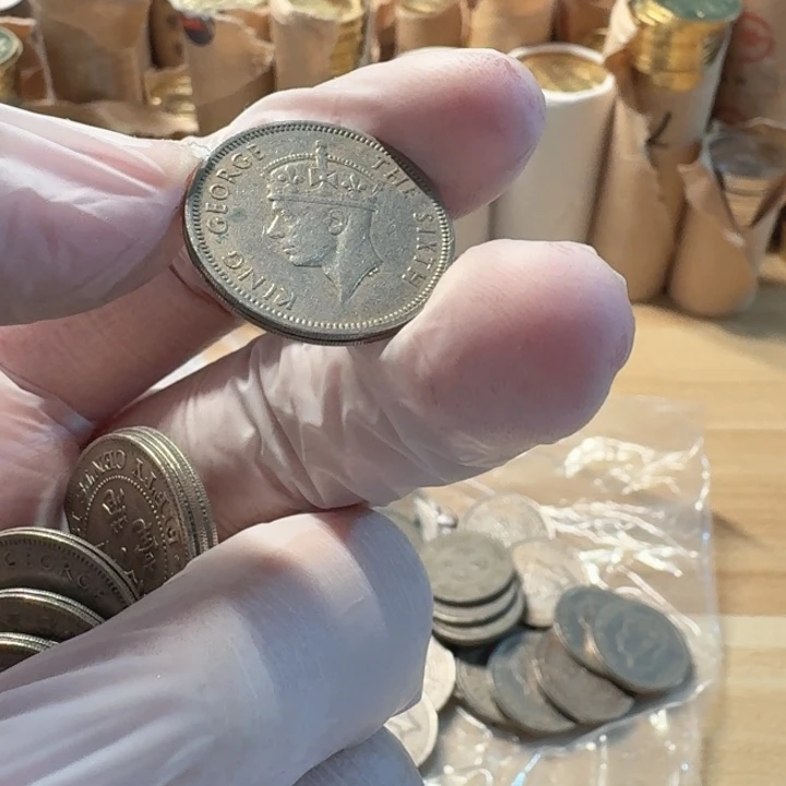 其他普通金属乔治白5豪，流通品