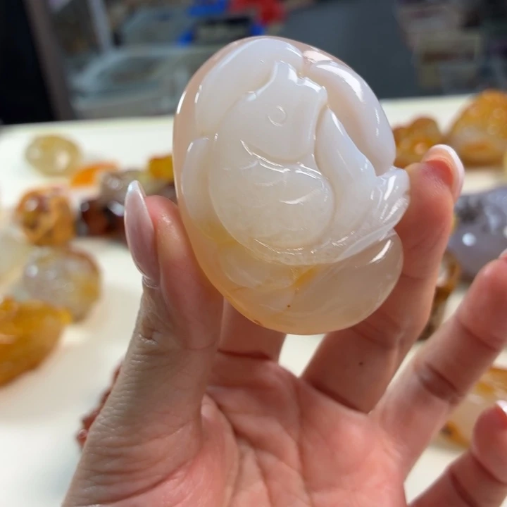 玛瑙/玉髓吊坠(不含链)未镶嵌