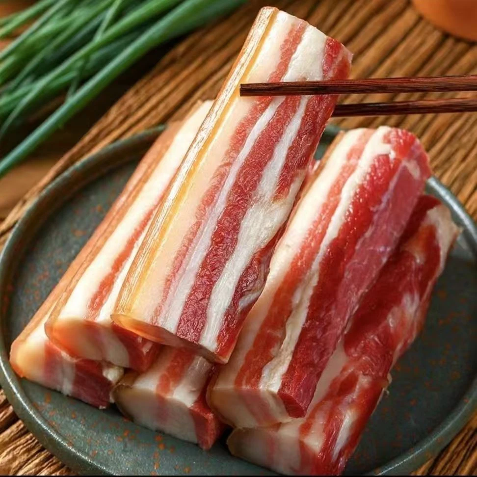3斤风干腊肉农家土特产新鲜土猪肉自制腌五花肉风干咸肉腊味十足